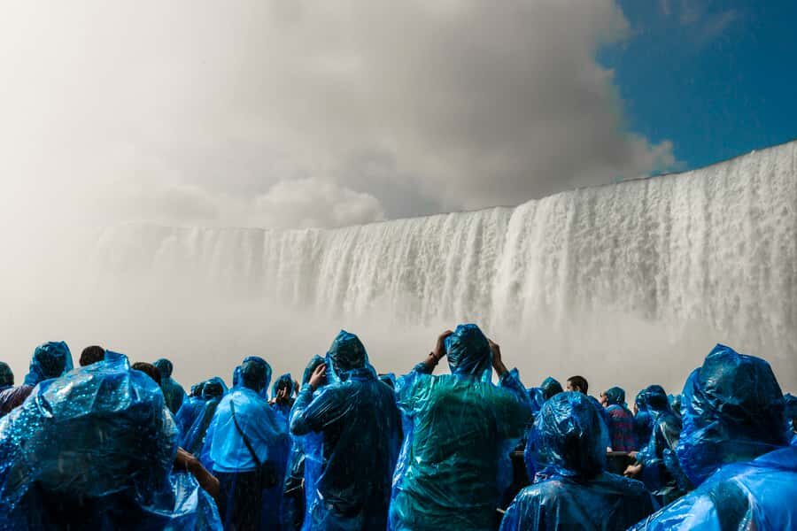 Niagara Falls, USA: Guided Tour with Maid of the Mist Cruise - Crows Nest walkway: a sharper angle for photos and perspective