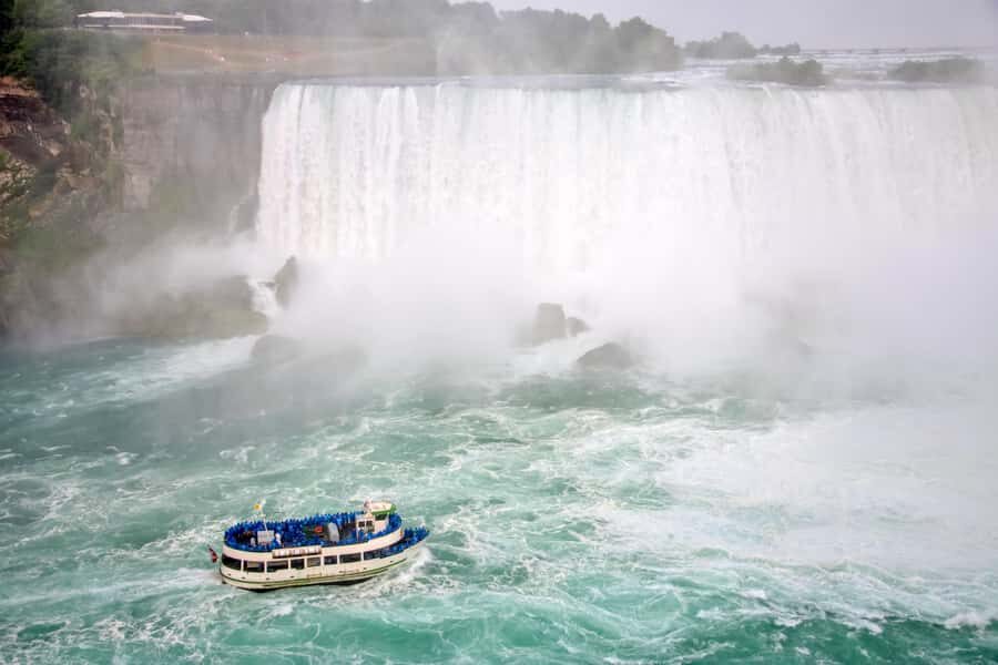 Niagara Falls, USA: Illumination Tour with Maid of the Mist - Niagara State Park viewpoints: American, Bridal Veil, and Horseshoe power