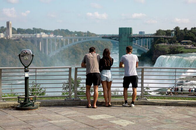 Niagara Falls USA: Maid of the Mist & Cave Adventure - Bridal Veil Falls: the Hurricane Deck’s neighbor viewpoint