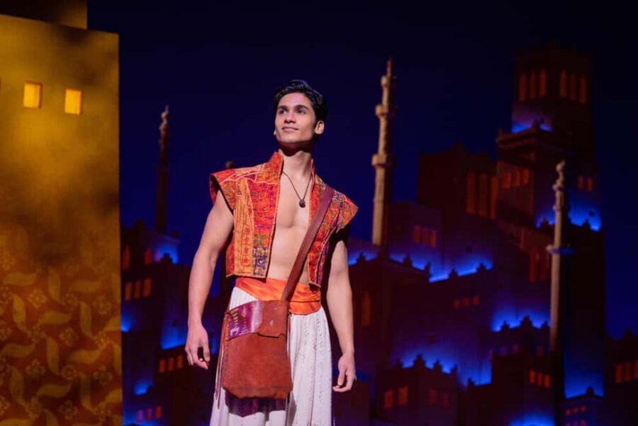NYC: Aladdin the Musical on Broadway - The production: songs you know, plus stage-specific additions