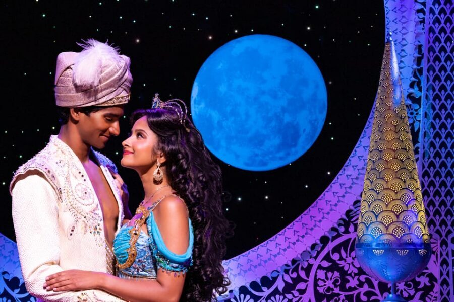 NYC: Aladdin the Musical on Broadway - Seating reality at New Amsterdam Theatre: visibility, crowding, and comfort