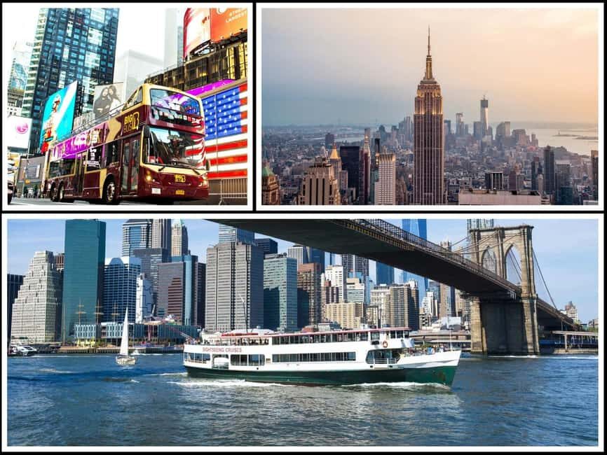NYC Bundle: Empire State, Big Bus Tour, & Circle Line Cruise - Circle Line on the Hudson: Pick Your Cruise Length