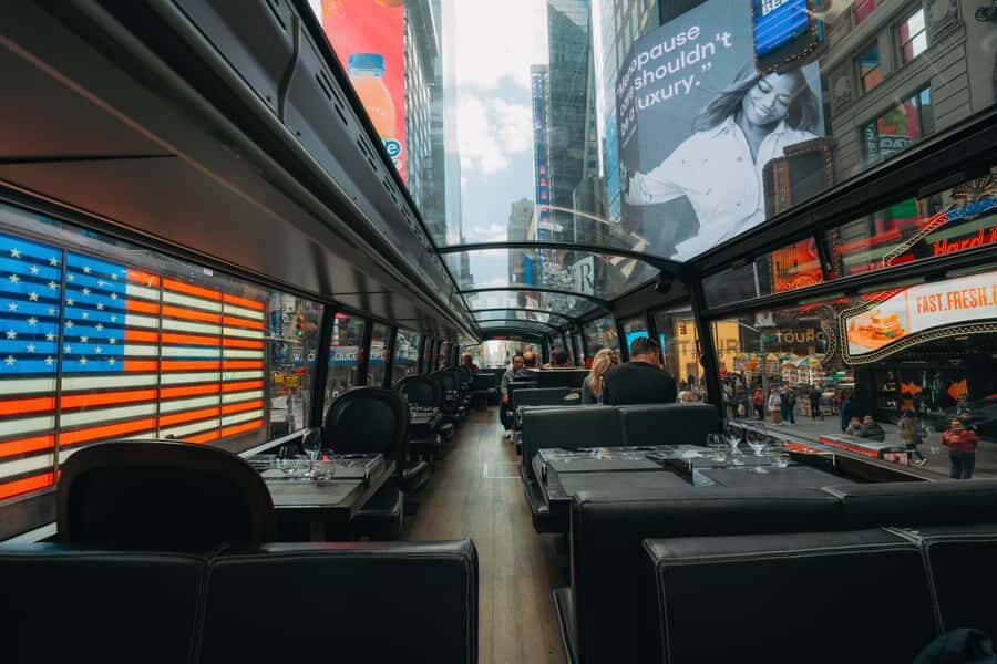 NYC Bustronome Lunch Tour - Meeting Point at W 58 St and Broadway: Easy to Find