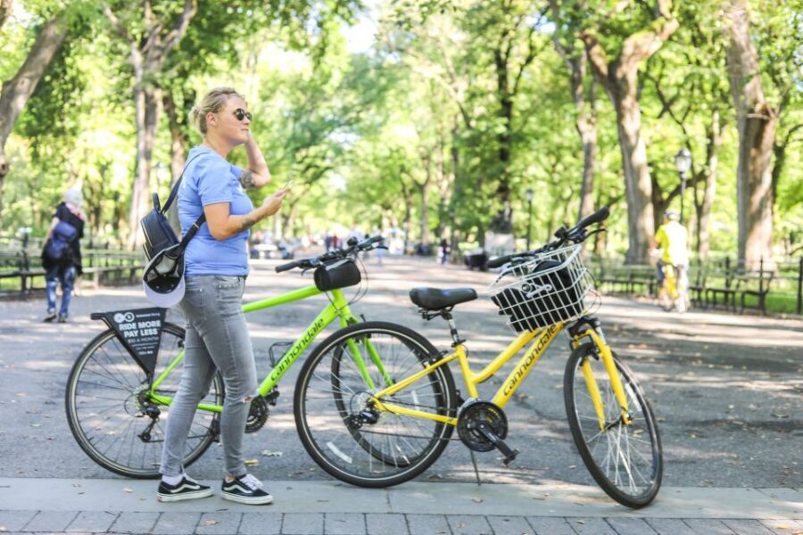 NYC: Central Park Bike Rentals - The Included Helmet, Lock, Bike Bag, and Map (The Stuff You’ll Actually Use)