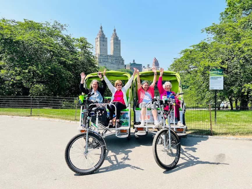 NYC: Central Park Elf & Home Alone Film Spots Pedicab Tour - Meeting at Mercy Market and Picking the Right Tour Length