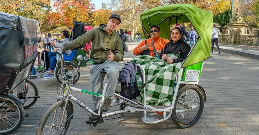 NYC: Central Park Guided Pedicab Tour - Central Park feels different when you ride instead of walk