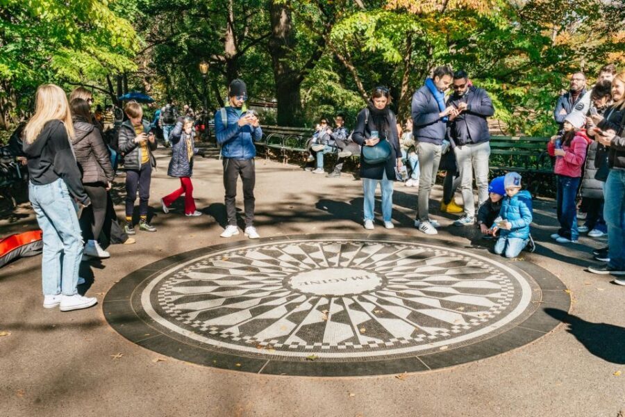 NYC: Central Park Guided Pedicab Tour - Bethesda Fountain and Bethesda Terrace: where movie magic meets real design