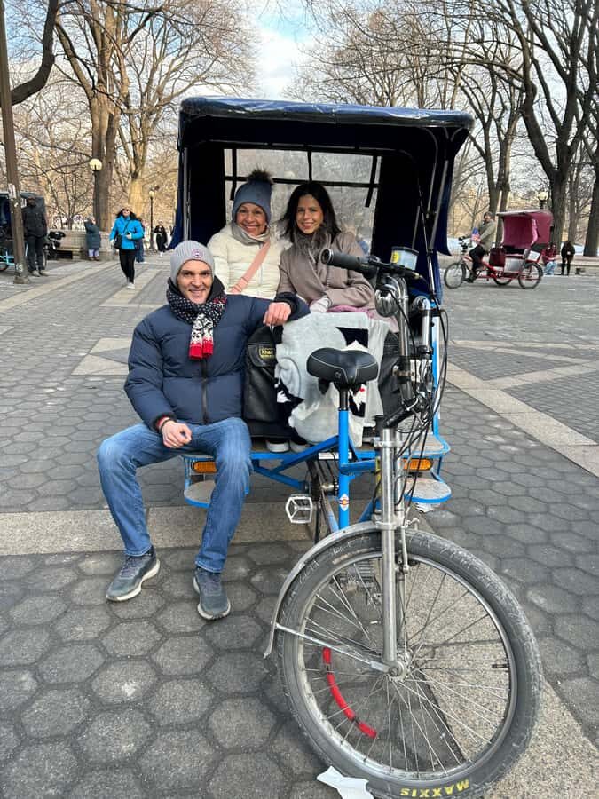 NYC: Central Park Pedicab Tour - How a Central Park pedicab tour saves you time (and stress)