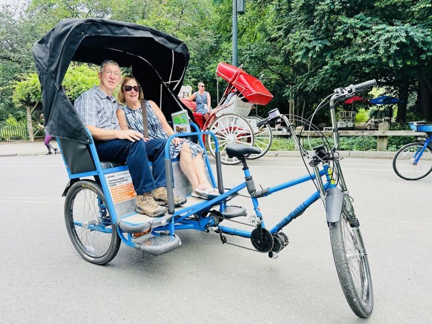 NYC: Central Park Pedicab Tour and Natural History Access - The private pedicab format: Central Park, but easier