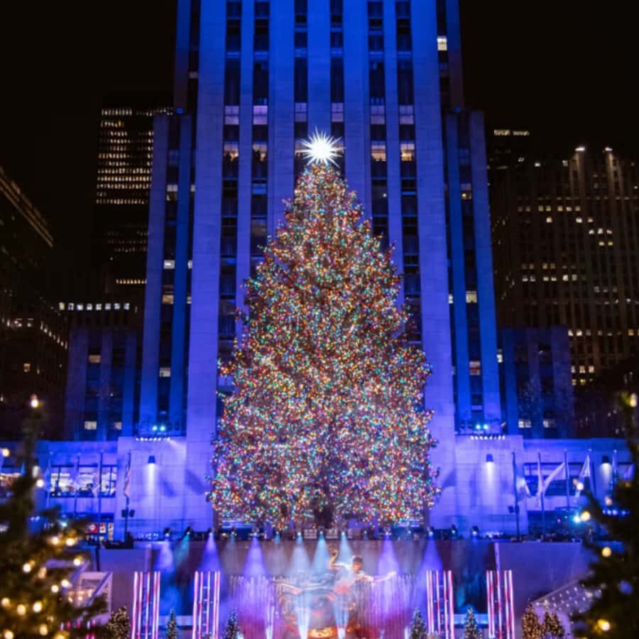 NYC: Christmas Lights Tour in Midtown Manhattan - Rolling from Central Park toward Broadway’s theater district