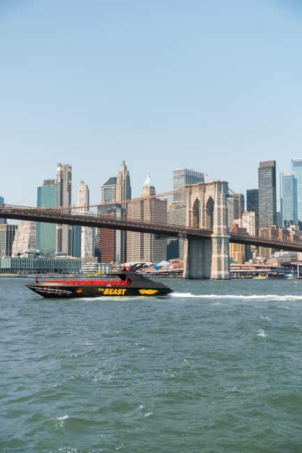 NYC: Circle Line "The Beast" Midtown/Downtown Speedboat Ride - The Beast in one glance: what you’re really buying