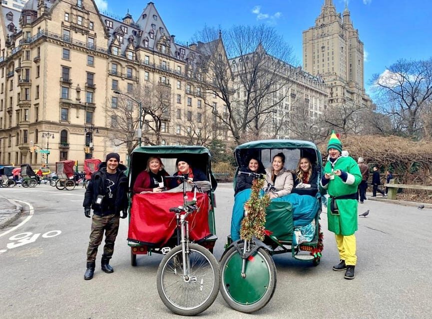 NYC: Elf & Home Alone 2 Locations Central Park Pedicab Tour - Key things to know before you ride