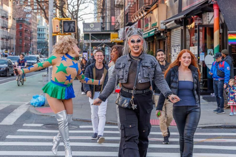 NYC: Fabulous Drag Night Out with a Drag Queen - Your Welcome Drink and the Hell’s Kitchen Drag Crash Course