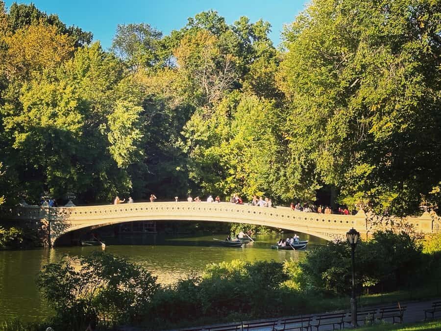 NYC: Guided Pedicab Tour of Central Park - Bethesda Terrace and Bow Bridge: classic Central Park beauty, with the right timing