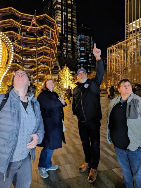 NYC: Holiday Lights Guided Bus Tour - Setting off from Winter Garden Theater at 7th Avenue