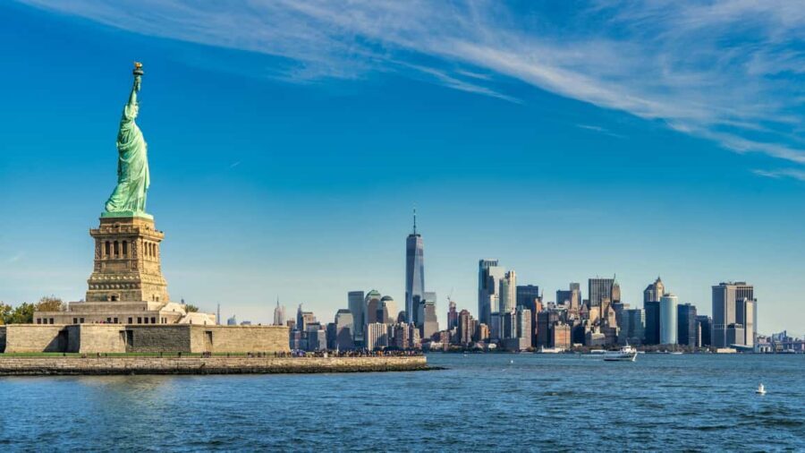 NYC in a Day Tour: Lady Liberty, Times Square, Freedom Tower - Midtown Start: Broadway, Rockefeller Center, and St. Patrick’s Cathedral
