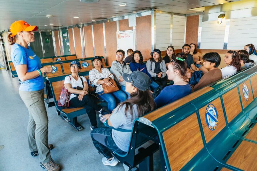 NYC in a Day Tour: Lady Liberty, Times Square, Freedom Tower - Crossing to the Harbor: Brooklyn Bridge and the Statue of Liberty Ferry Ride