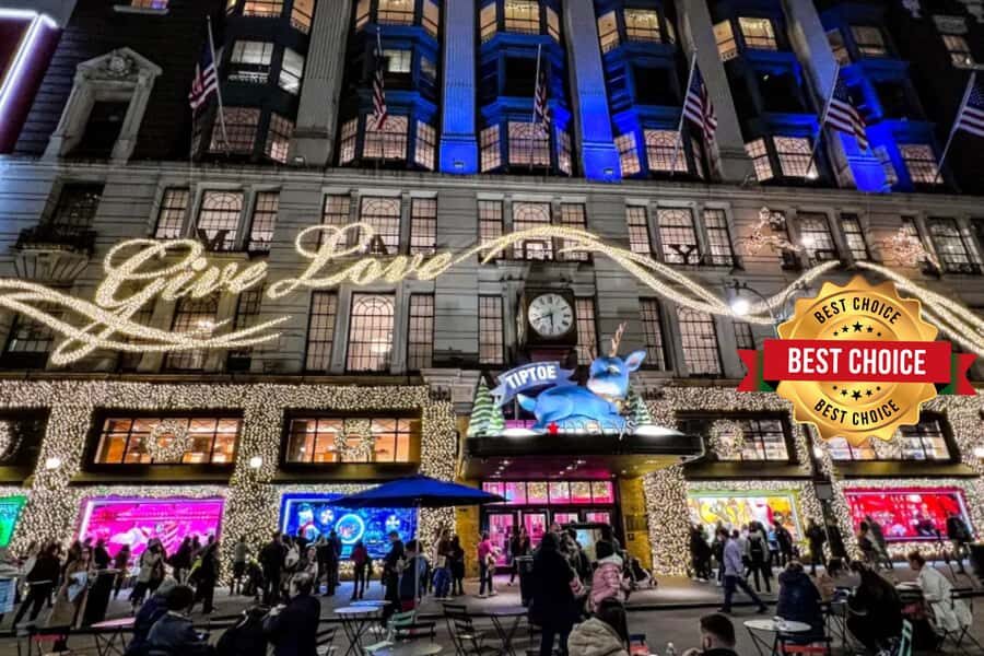 NYC: Jingle Bell Joyride Holiday Tour - Guided holiday traditions you can actually use later