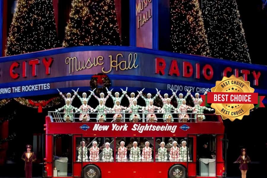 NYC: Jingle Bell Joyride Holiday Tour - Skip-the-line energy: more seeing, less waiting