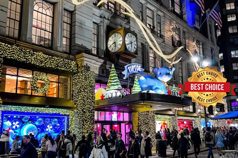 NYC: Jingle Bell Joyride Holiday Tour - Private group feel, with a fun guide vibe