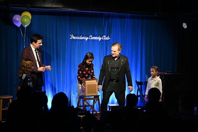 NYC: Magic Show for All Ages - Broadway Magic Hour (Times Square) - Setting and timing near Times Square (2:00 pm start)