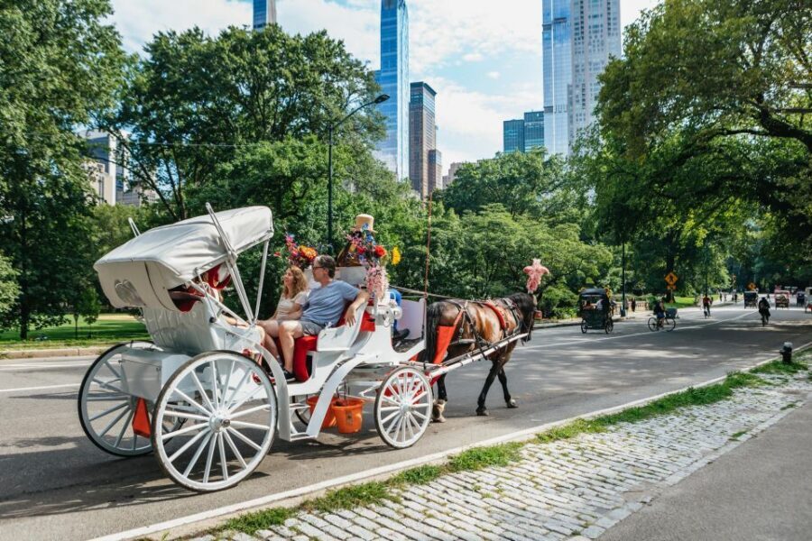 NYC MAGICAL NIGHT TIME RIDE Central Park/Rockefeller Center - What’s included: blankets, horse time, and a live guide