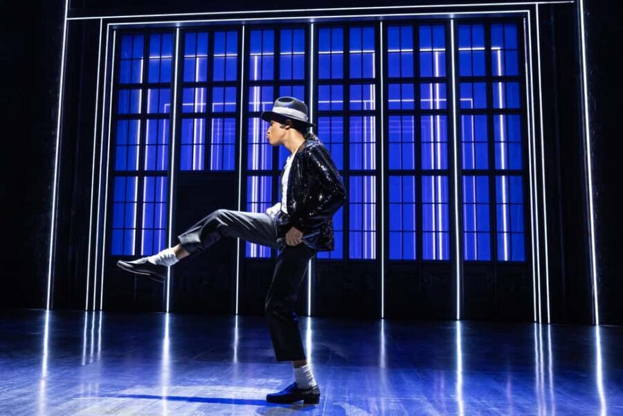 NYC: MJ the Musical on Broadway - Where the Night Happens: Neil Simon Theatre Setup