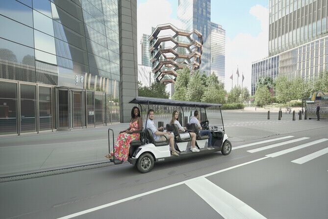 NYC: New York History & Landmarks Guided City Tour by E-Cart - Start point at 438 W 33rd St: confirm it, then relax
