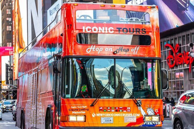 NYC Night Bus Sightseeing Tour with Free Statue of Liberty Cruise - Meeting on West 42nd Street: Where to Start Your Night