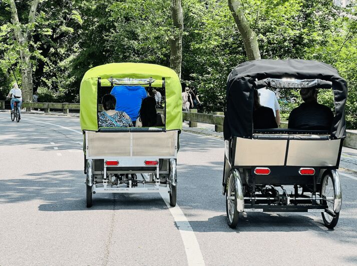 NYC: Private Central Park Pedicab Tours / PICKUP FROM MUSEUM - Key highlights you’ll actually feel