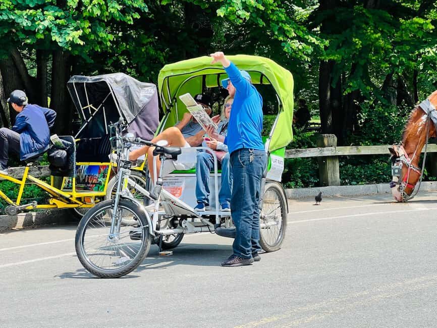 NYC: Private Central Park Pedicab Tours / PICKUP FROM MUSEUM - Who this tour fits best (and who might want a different plan)