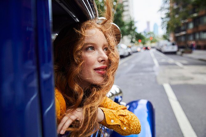 NYC Private Classic Car Experience - Midtown - Times Square Name Energy: Learning While You Watch the Chaos