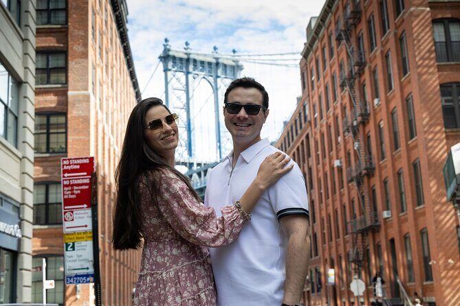 NYC Private Photoshoot at Your Iconic Spots in New York City - Brooklyn Bridge: iconic structure energy without the planning headache
