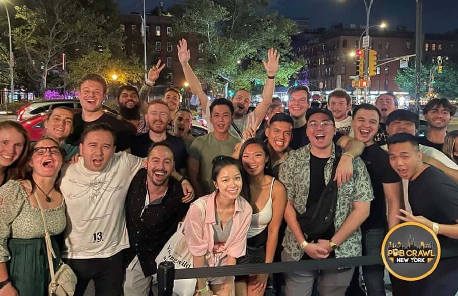 NYC Pub Crawl Experience - The Evening Flow: Fast Security, Then Full Party Mode