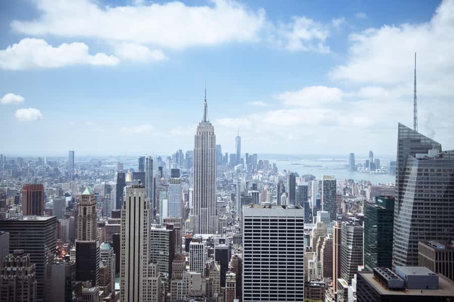 NYC: Rockefeller Center Tour with Optional Top of the Rock - Channel Gardens: where the season changes the whole mood