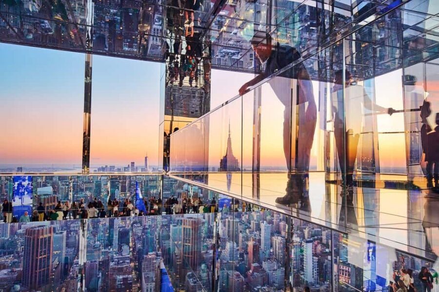 NYC: SUMMIT One Vanderbilt Tickets - The 91st-floor launch: SUMMIT AIR and Kenzo Digital’s mirror trick