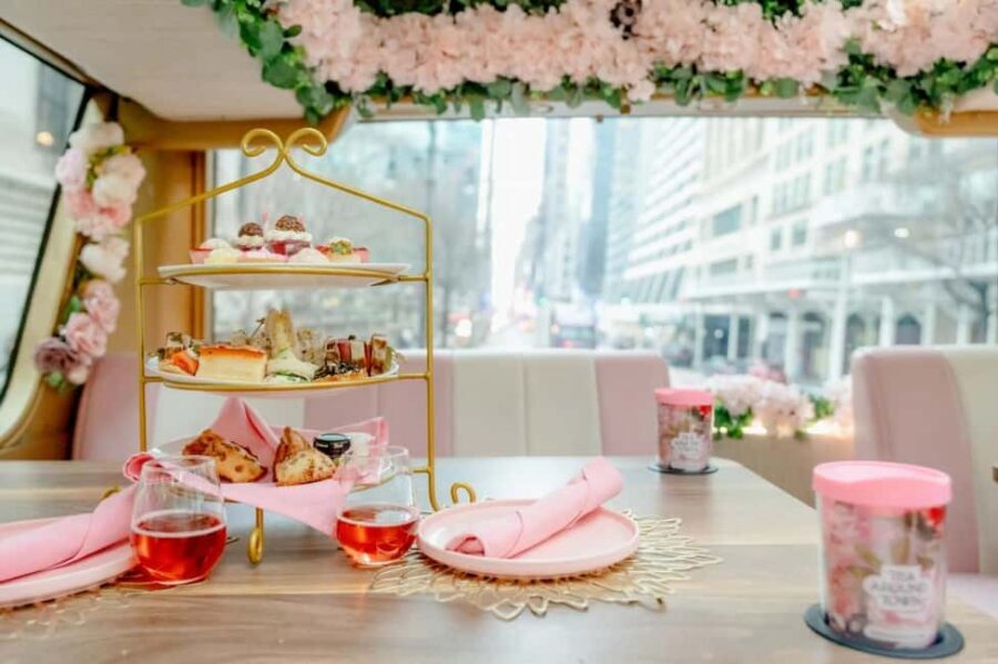 NYC: Tea Around Town Bus Tour with Live Entertainment - The Tea Service: Fine Teas, Scones, and Sweet Treats