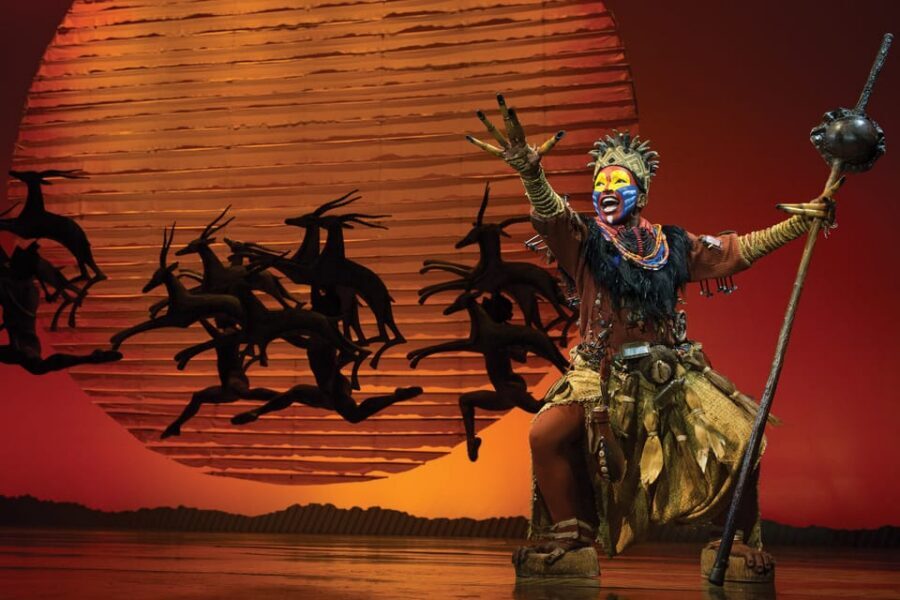 NYC: The Lion King on Broadway - Minskoff Theatre check-in: where your evening starts