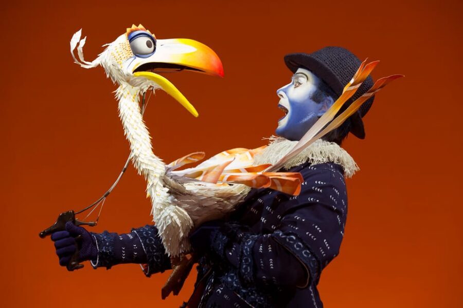 NYC: The Lion King on Broadway - African savanna visuals: Pride Rock rising and animal moments