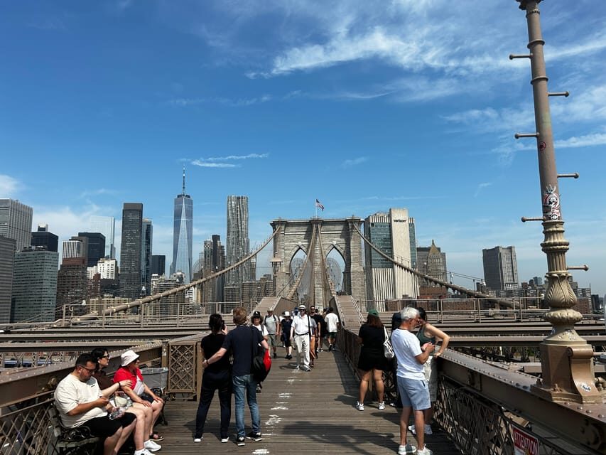 NYC Views from Brooklyn Bridge & DUMBO with Ferry Tickets - Crossing the Brooklyn Bridge With Real Storytelling (and Better Photo Stops)