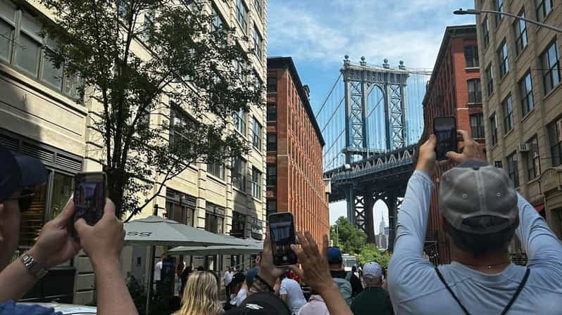 NYC Views from Brooklyn Bridge & DUMBO with Ferry Tickets - DUMBO on Foot: From Industrial Past to Modern Creativity