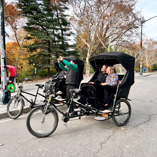 Official Pedicab Guided & Private Tours in Central Park - Plaza Hotel, Conservatory Water, and the Midtown connection