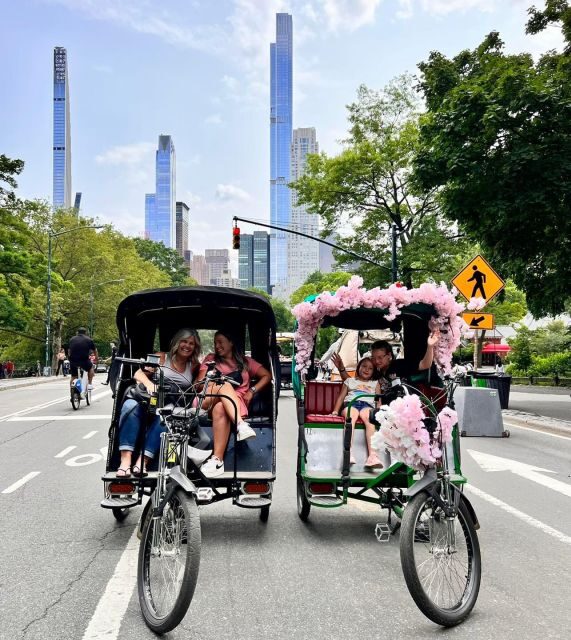 Official Pedicab Guided & Private Tours in Central Park - Where you start at 59th Street and 6th Avenue