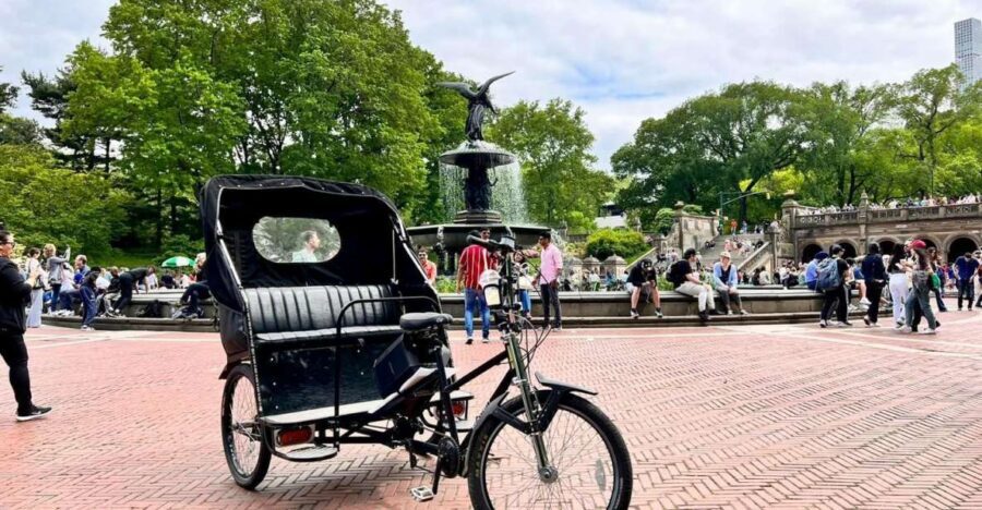 Official Pedicab Movies & TV Shows Tours in Central Park - Bethesda Fountain, Alice, and Belvedere Castle: the postcard loop with real guidance
