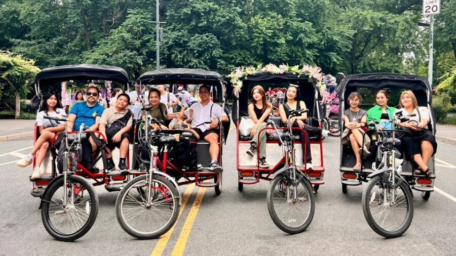 Official Pedicab Tours - Central Park Carousel to the zoo: the classic sights that set the tone