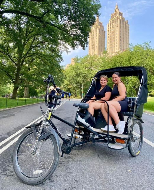 Official Pedicab Tours - Conservatory Water to Bethesda Fountain: water views and instant photo wins