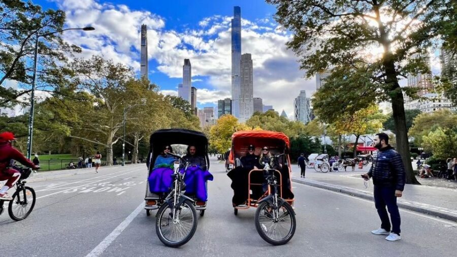 Official Pedicab Tours - Belvedere Castle, obelisk moments, and the “up high” feeling