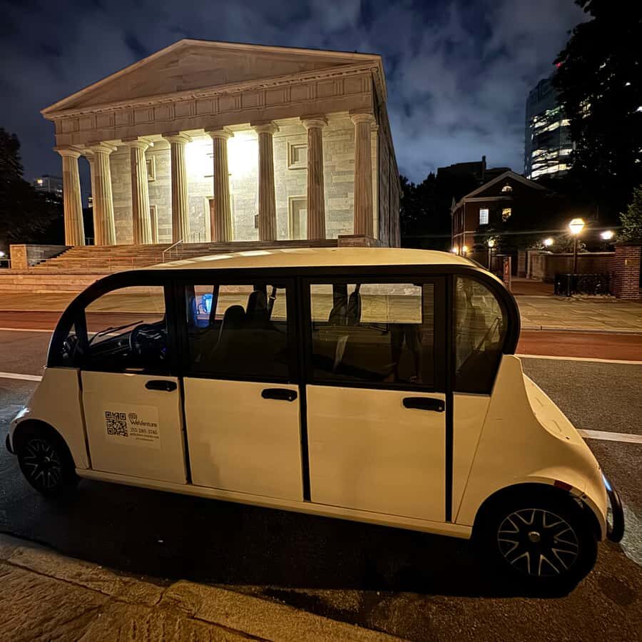 Philadelphia Evening Electric Cart Tour - Key highlights at a glance