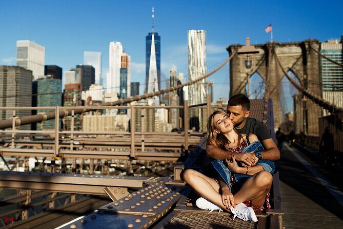 Professional Photoshoot at Brooklyn Bridge in New York - Professional style and real-world help from Moselle and Hanna