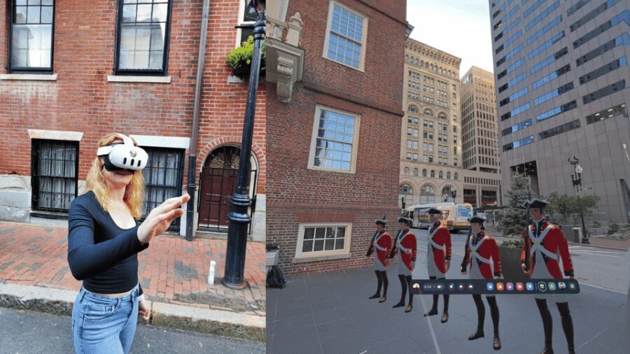 Relive 1776: Interactive AR Experience on The Freedom Trail - AR vs VR here: why you might prefer it